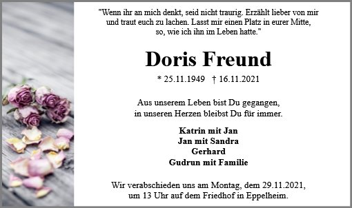 Doris Freund