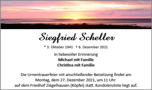 Siegfried Scheller