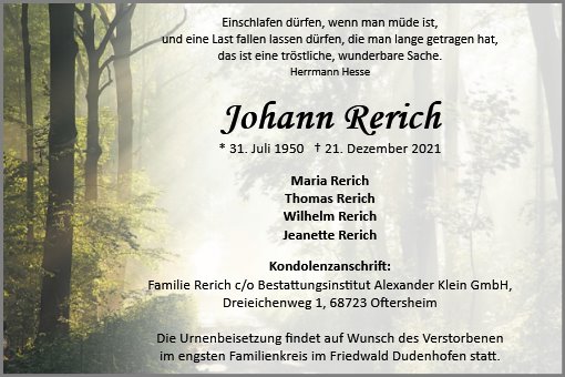 Johann Rerich