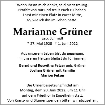 Marianne Grüner