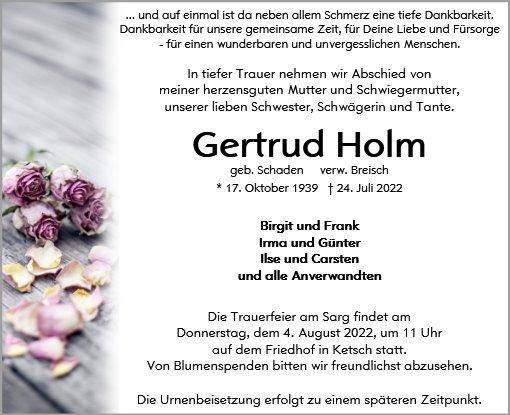 Gertrud Holm