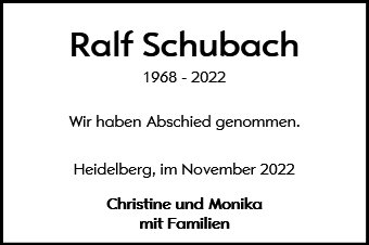 Ralf Schubach