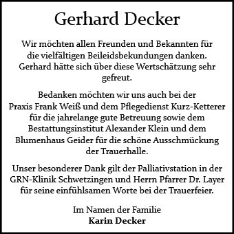 Gerhard Decker