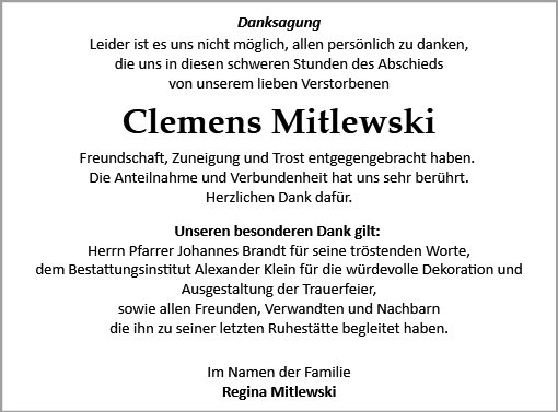 Clemens Mitlewski