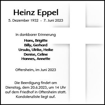 Heinz Eppel