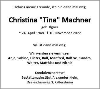 Christina Machner