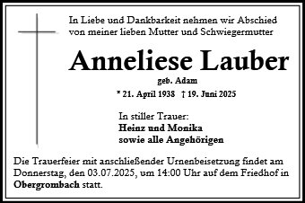 Anneliese Lauber