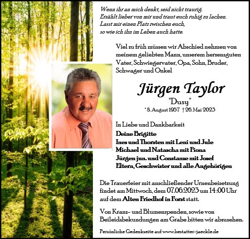 Jürgen Taylor