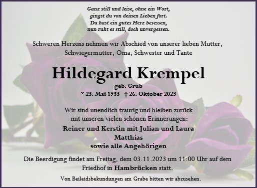 Hildegard Krempel