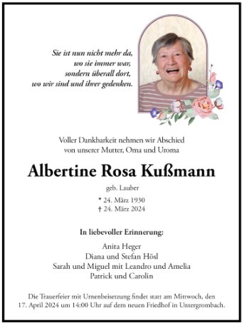 Albertine Kussmann