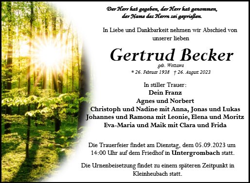 Gertrud Becker