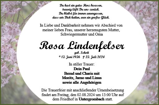 Rosa Lindenfelser