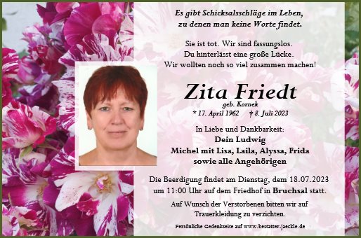 Zita Friedt