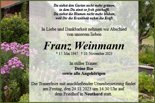 Franz Weinmann