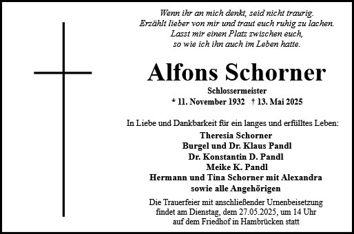 Alfons Schorner