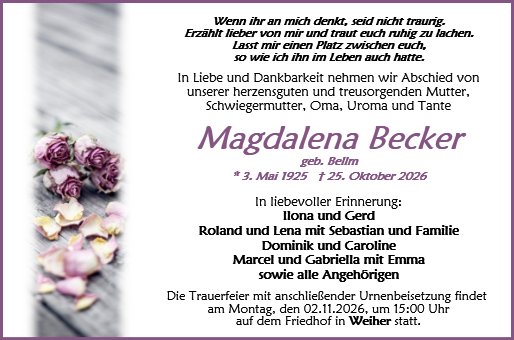 Magdalena Becker