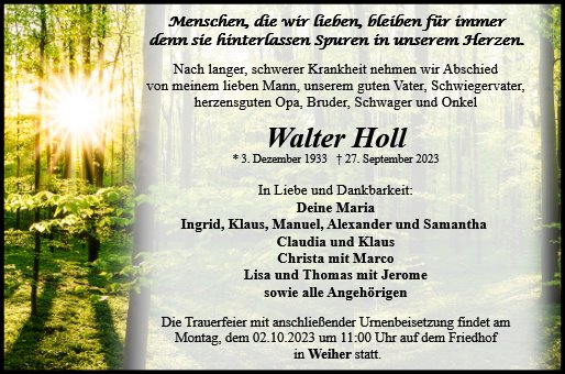 Walter Holl