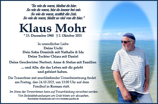 Klaus Mohr