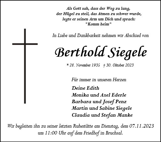 Berthold Siegele