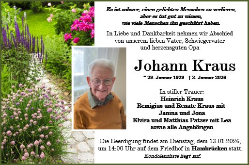 Johann Kraus