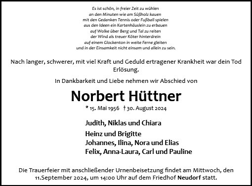 Norbert Hüttner