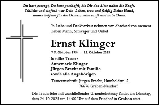 Ernst Klinger