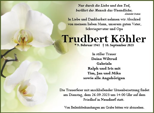 Trudbert Köhler