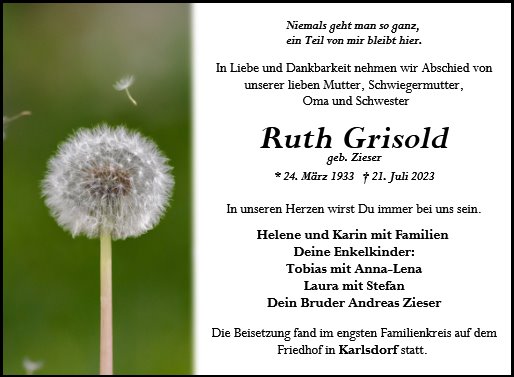 Ruth Grisold