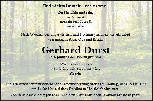 Gerhard Durst