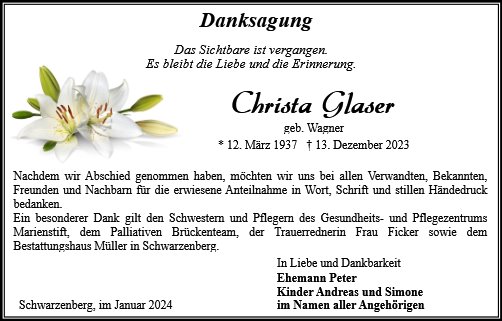 Christa Glaser