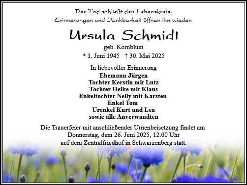 Ursula Schmidt