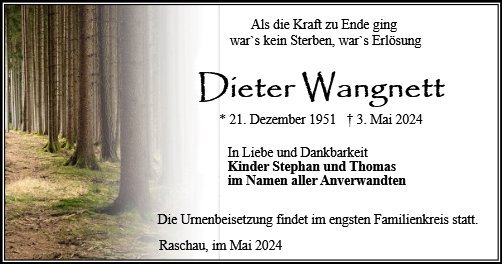 Dieter Wangnett