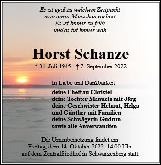Horst Schanze