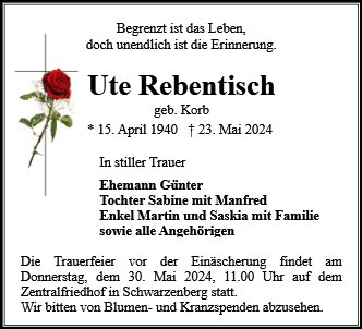 Ute Rebentisch