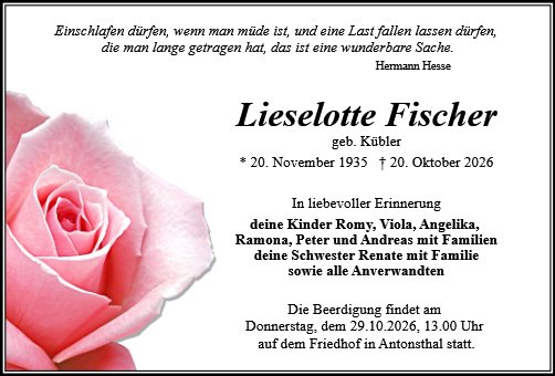 Lieselotte Fischer