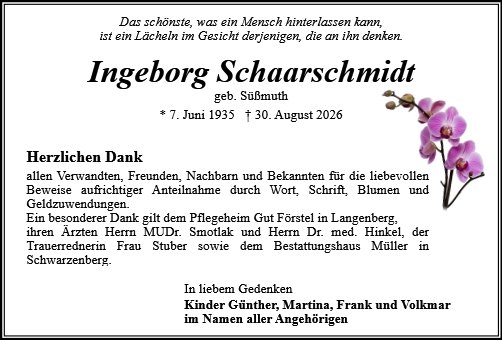 Ingeborg Schaarschmidt