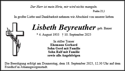 Lisbeth Beyreuther