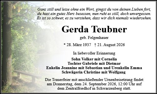 Gerda Teubner