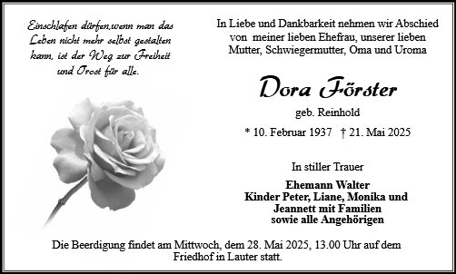 Dora Förster