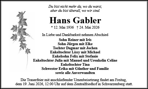 Hans Gabler