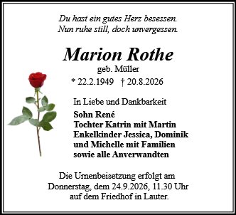 Marion Rothe