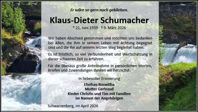 Klaus-Dieter Schumacher