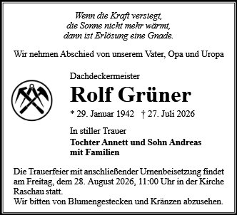 Rolf Grüner