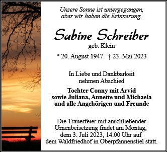 Sabine Schreiber