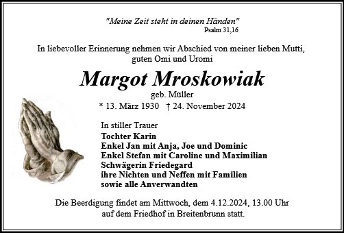 Margot Mroskowiak