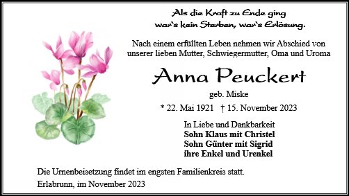 Anna Peuckert