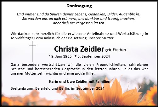 Christa Zeidler