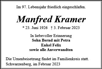 Manfred Kramer