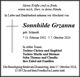 Sonnhilde Grzanna