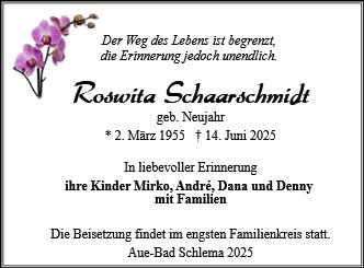 Roswita Schaarschmidt